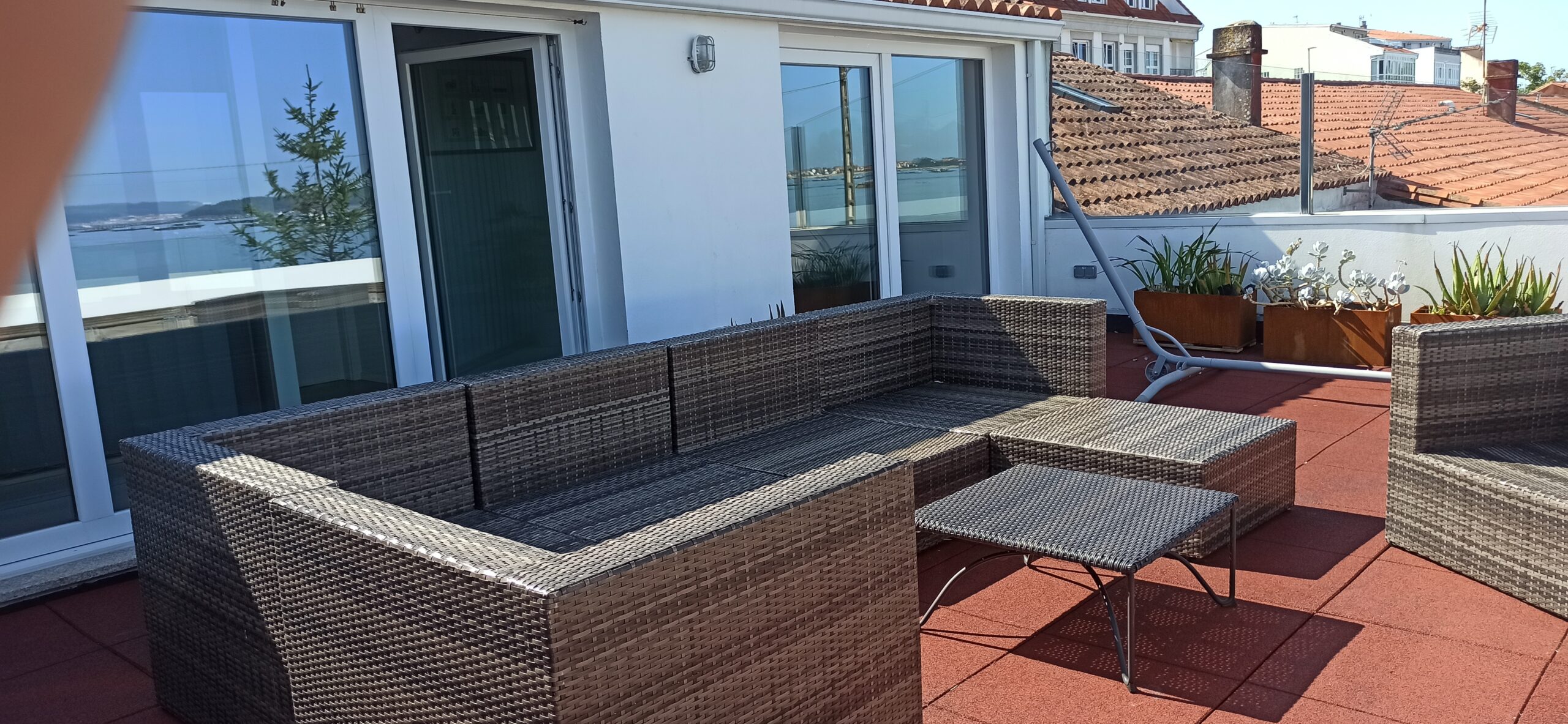 IMG_20240717_113834 Terrace with Ocean view, lounge area and hammock